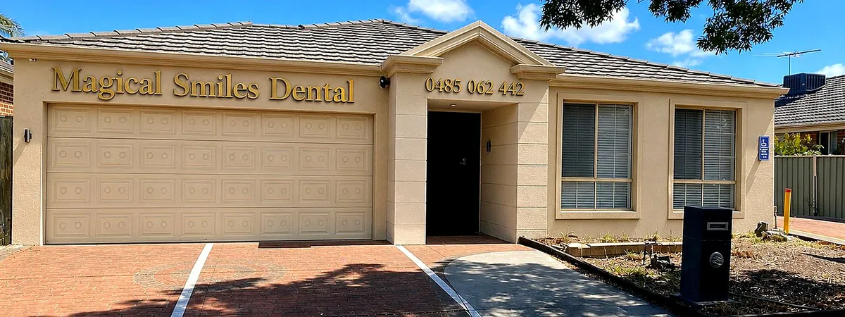 Magical Smiles Point Cook clinic exterior on Point Cook Road